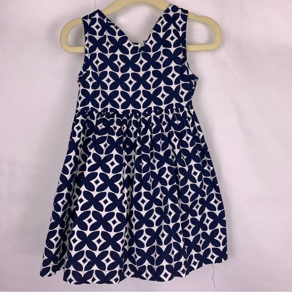 J. Khaki Patterned Dress With Embroidery Detail - Picture 2 of 4